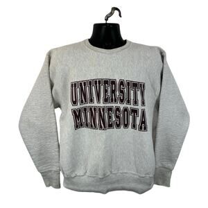Vintage University of Minnesota Crewneck Sweatshirt Size Large Cotton Exchange